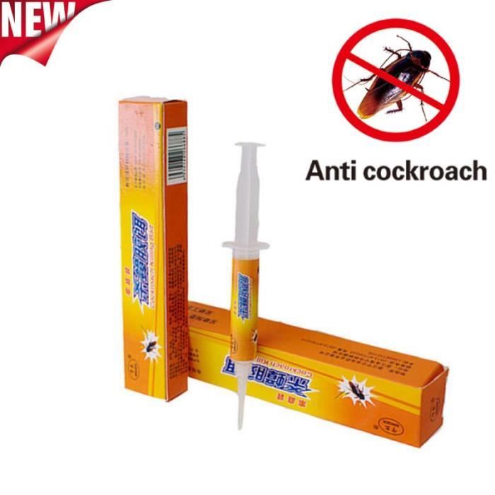 Appât puissant et efficace pour tuer les cafards, Gel de contrôle, seringue Insecticide sûre, éliminateur de cafards, outil antipara