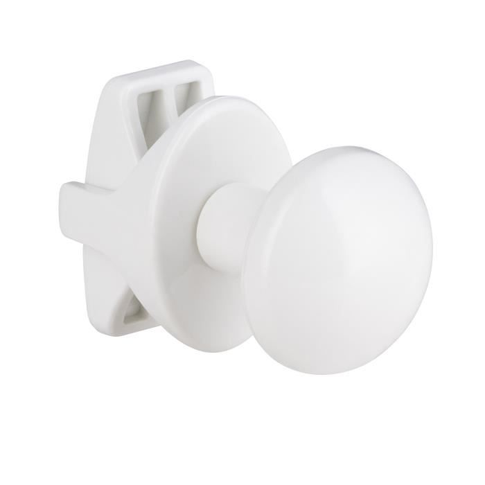 Patère blanc sphere Sèche-serviette à tubes ronds