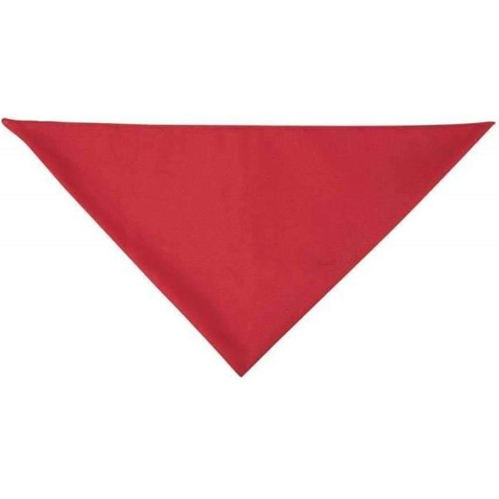 Foulard / bandana rouge basque en tissu