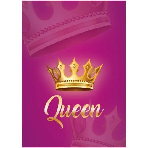 Gs cadre plexi 21x29 cm queen fond rose - Achat / Vente fond de ...