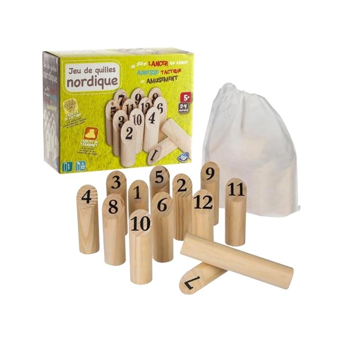 Jeu De Quilles En Bois Banque De Photographies Et D'images à Haute