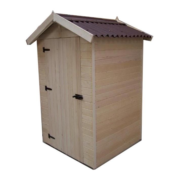 Abri De Jardin 2 03m En Bois Toiture En Plaques Ondulees Achat Vente Abri Jardin Chalet Abri De Jardin 2 03m En Bois Toiture En Plaques Ondulees Cdiscount
