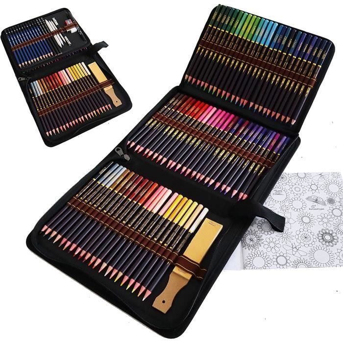 240 / 300 Pcs Huile Crayons Colorés Set Professionnel Dessin Crayon de  Couleur 240/300 Couleurs Pour Artiste Coloriage Croquis Art Fournitures