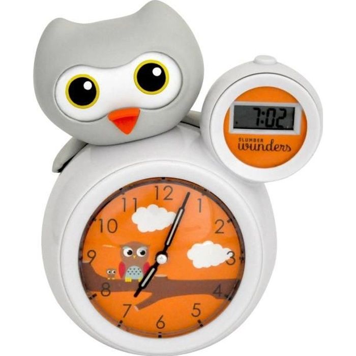 Reveil Enfant Educatif Indicateur De Reveil Jour Nuit Veilleuse Evolutif Wunders Olly Le Hibou Cdiscount Jeux Jouets