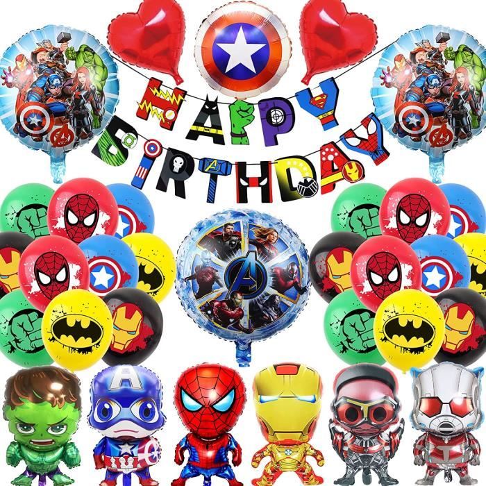 Décorations Anniversaire Hunter – Kit Complet Avec Banderole, Ballons, Décors Gâteau – Thème Anime Pour Fête Enfant