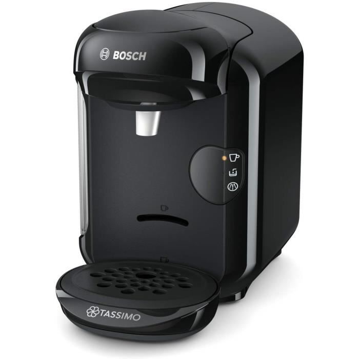 Machine à Café Bosch Tassimo TAS1402 - 1300 W - Noir - Compatible T disc - Espresso - Réservoir deau amovible