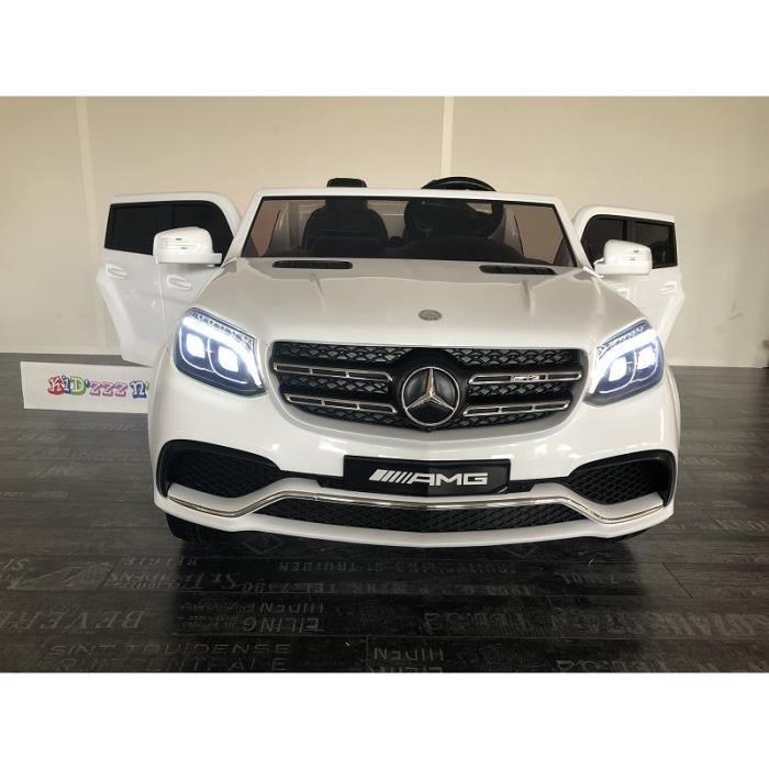 Voiture Electrique Enfant Mercedes Gl63 Blanc Achat Vente Voiture Electrique Enfant Cdiscount