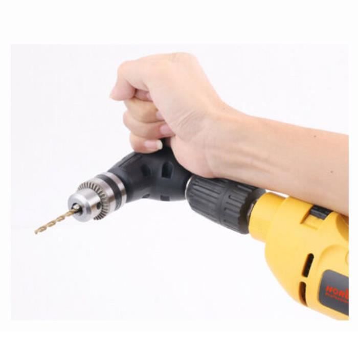 EJ.life mandrin de perçage à angle droit Adaptateur d'extension à angle