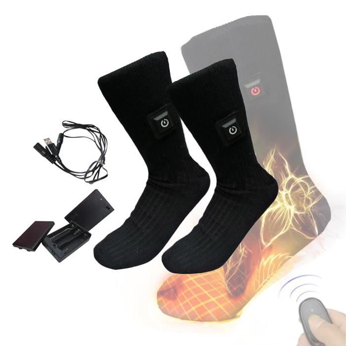 Chaussette new arrivals chauffante electrique