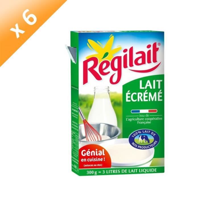 Lot De 6 Lait En Poudre Ecreme 300 G Regilait Cdiscount Au Quotidien Lot De 6 Lait En Poudre Ecreme 300 G Regilait Cdiscount Au Quotidien