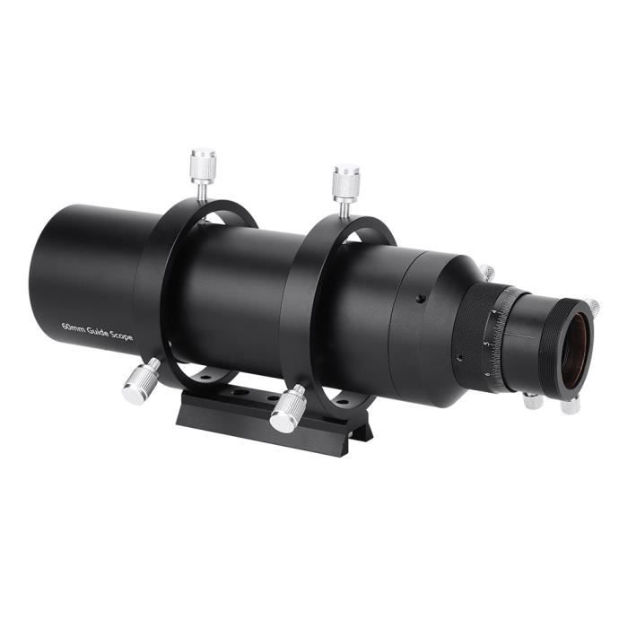 Chercheur Télescopique 5x24 Grand Angle Pour Télescope Astronomique - Installation Facile, Léger, Avec Support