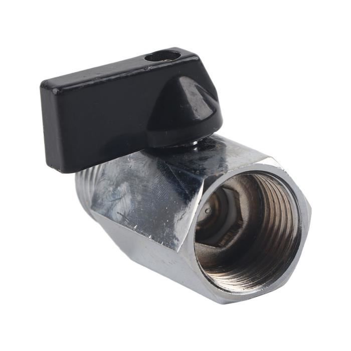 Robinet à Tournant Sphérique à 3 Voies BSPP à Filetage Femelle En Acier Inoxydable Pour Controle Du Debit Des Conduites Eau Bspp 3 8 Po 98633861