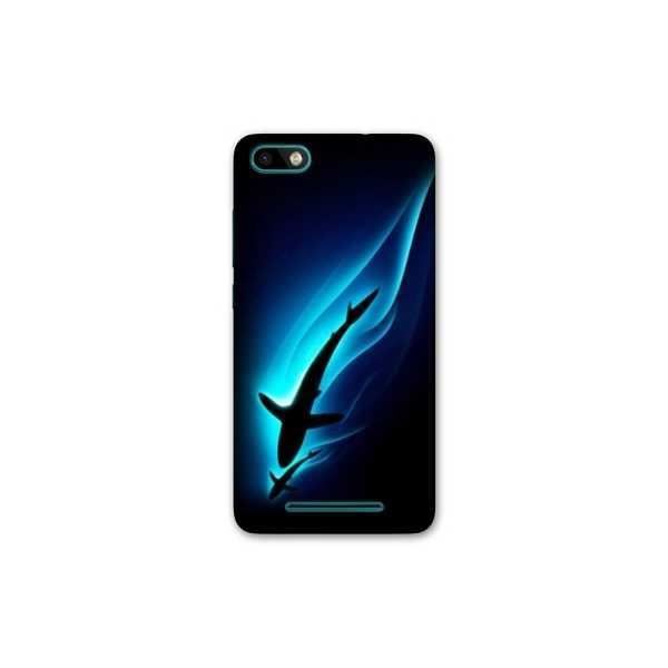 Coque Wiko Lenny3 Lenny 3 animaux 2 requin noir N Cdiscount Telephonie