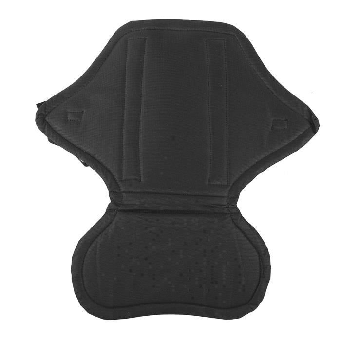 GCI Outdoor SitBacker Siège de canoë réglable avec support dorsal Noir