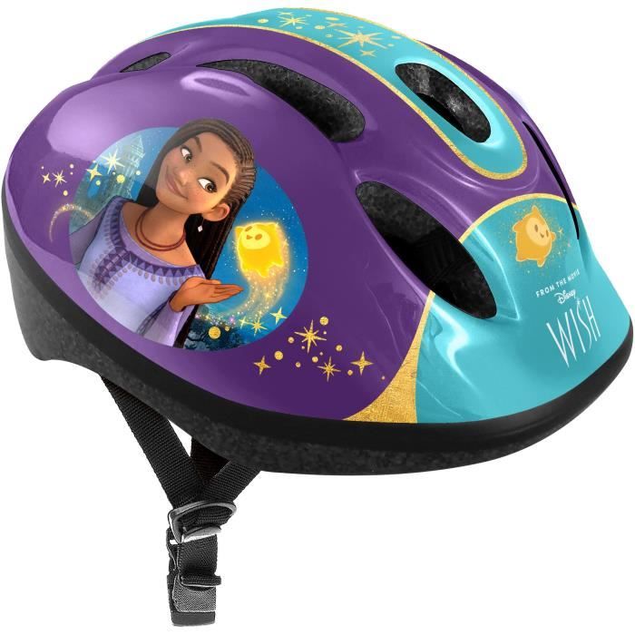 Casque de sport - DISNEY - WISH - Taille S - Tour de tête réglable 53/56cm - Aérations et mousses in