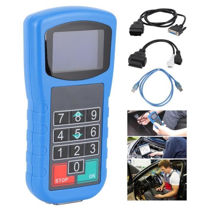 Scanner de diagnostic auto de Voiture CAN Plus 2.0 + Correction du Kilométrage + Lecteur