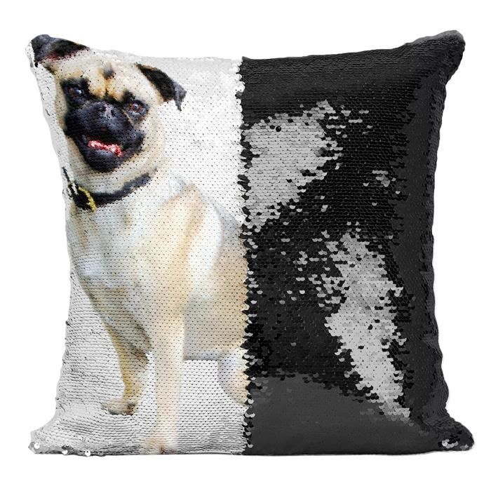 Housse de Coussin Chien - Carlin