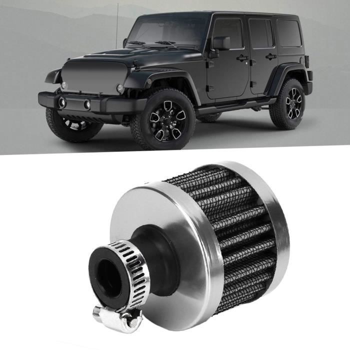 Filtre à Air Miniature 13 Mm (0.5") Bleu - Pour Reniflard, Admission, Respiration Du Carter - Universal Pour Petits Moteurs, Kit Tuning