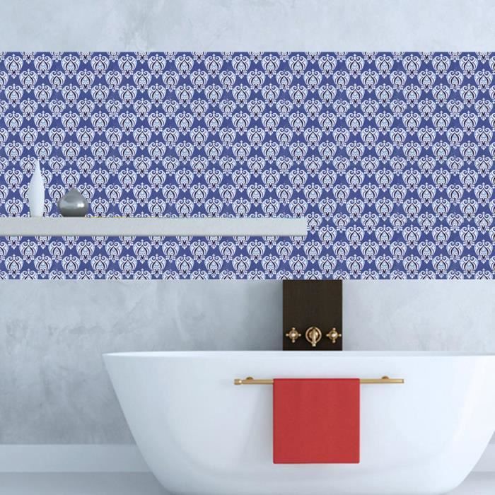 Alwayspon Lot De 10 Feuilles De Stickers Muraux En Vinyle 3D à Décoller Et à Recoller Avec Crédence Pour Mur De Cuisine, Salle De Bain, 30,5 X 15,2 Cm, Blanc