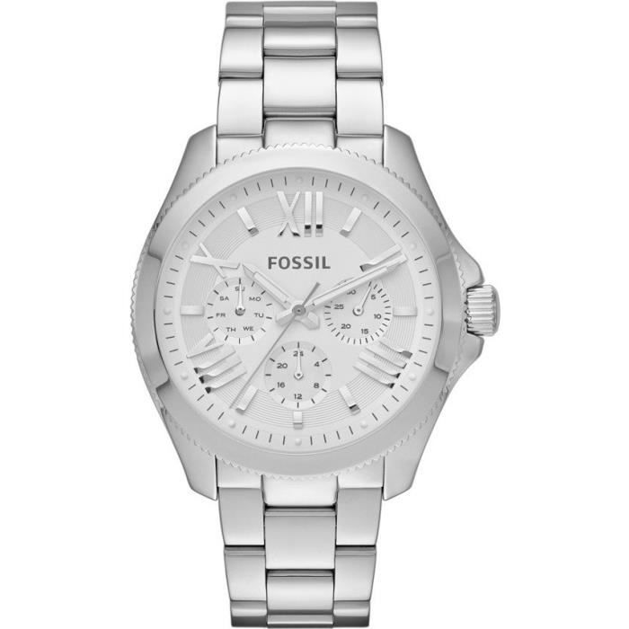 Montre Femme Fossil Cécile Multifonction AM4509… Argenté, - Achat/vente  montre - Cdiscount