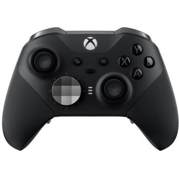 Manette Xbox - Elite Série 2 - Sans fil - Noir - Compatible Xbox Series XS