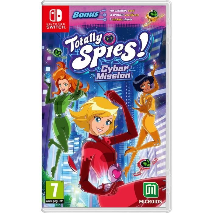 Jeu vidéo Totally Spies Cyber Mission Nintendo Switch Action Multijoueur local PEGI 7+ - vue 1