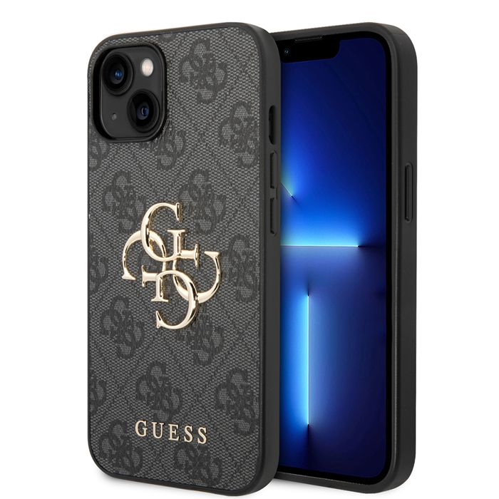 Guess coque de protection pour téléphones portables 15,5 cm (6.1 ) Housse Gris Apple (brand) Apple iPhone 15 - Neuf Gris - vue 4