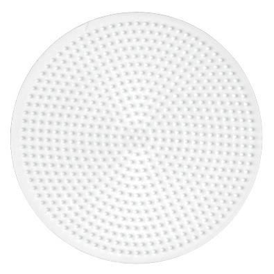 Plaque Grand rond transparent - pour perles standards Ø5 mm (MiDi