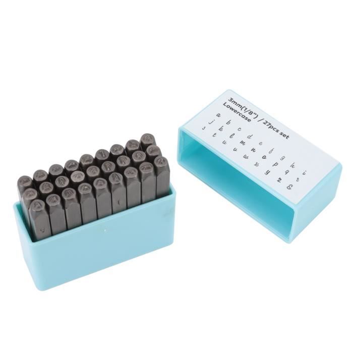 Lot De 9 Tampons En Acier Pour Estampage Métal - Motifs Soleil Et étoile 3 Mm - Pour Bijoux, Cuir, Bois - Outil De Gravure Manuelle