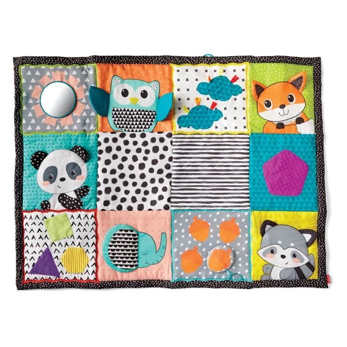 Infantino Tapis De Jeu Multi Activites Sensoriel Geant Cdiscount Puericulture Eveil Bebe
