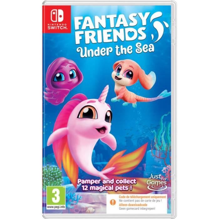 Fantasy Friends: Sous 'océan Code in a box Nintendo Switch - vue 2