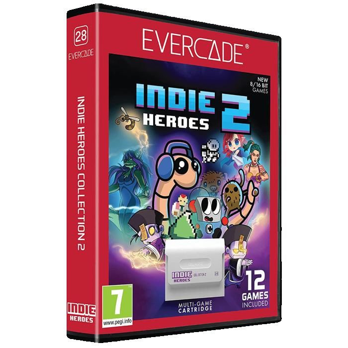 Blaze Evercade - Indie Heroes Collection 2 - Cartouche n° 28