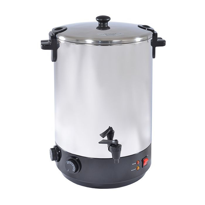 Kitchen Chef Stérilisateur de bocaux électrique inox avec robinet et minuteur 12l 1650w - zj-120td