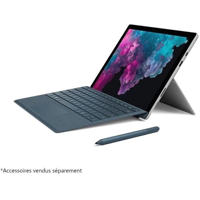 Microsoft Surface Pro 6 core i5 RAM 8 Go SSD Windows 10 Sans clavier