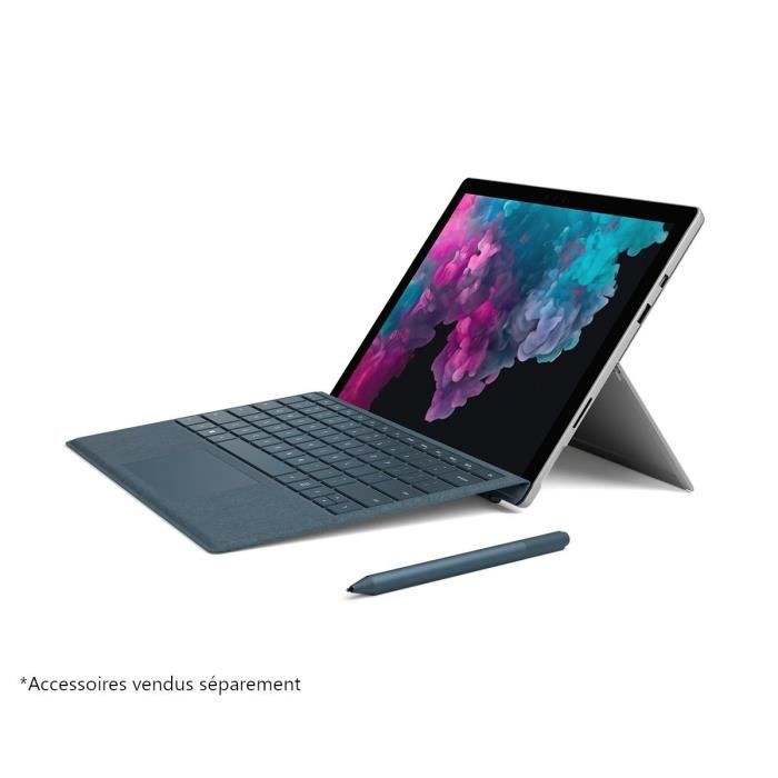 Microsoft Surface Pro 6 Core i7 RAM 8 Go SSD 256