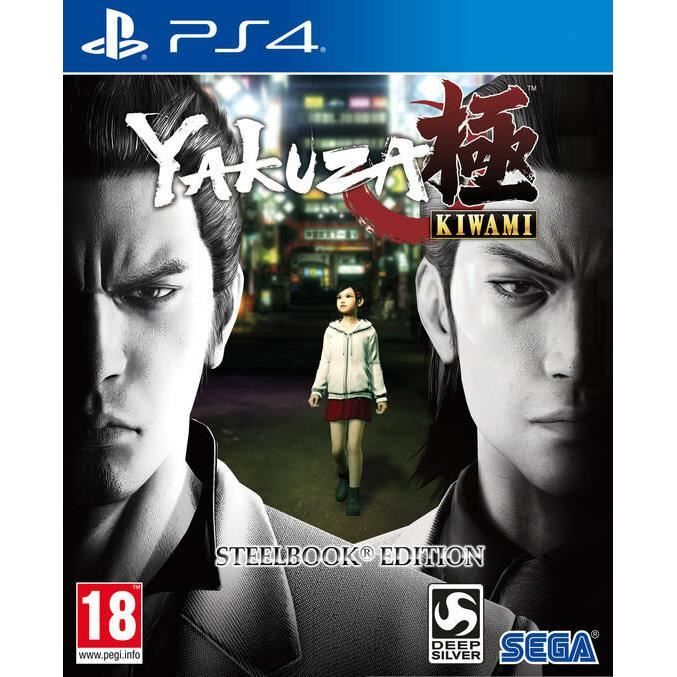 Koch Media Yakuza Kiwami Edition Steelbook Sur PS4, Un Jeu Action / Aventure Pour PS4 Disponible Chez Micromania !