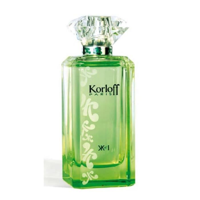 Parfum Femme - KORLOFF - Korloff Green - Eau de parfum - 100 ml - Oriental - Ambré - Gourmand