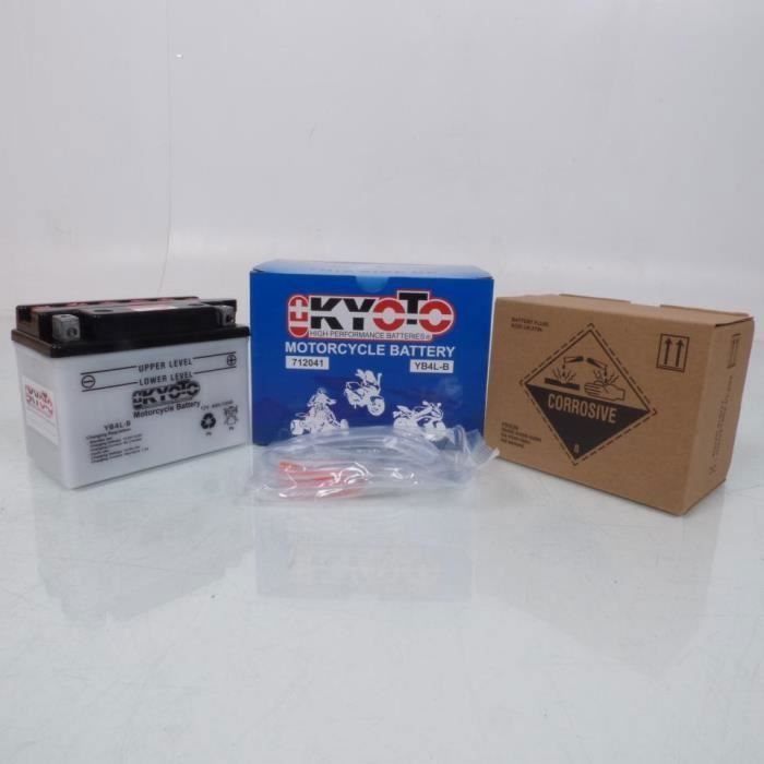 Batterie SLA Kyoto YB4L-B 12V 4Ah Pour Scooter Peugeot Kisbee 4T 2011-2020