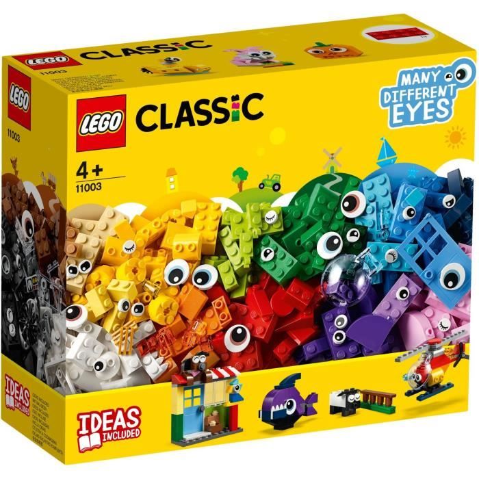 LEGO® 4+ Classic 11003 La boîte de briques et d'yeux - Cdiscount