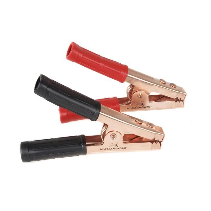 Pince crocodile bronze metal rouge charge 300a 400a pour cable