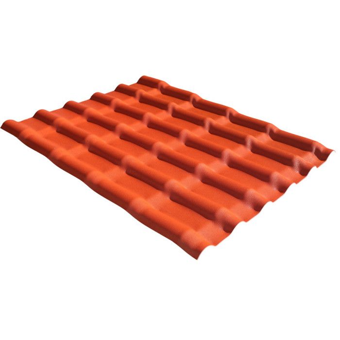 Plaque Pvc Imitation Tuile Mini 110 X 90 Cm L 110 Cm L 90 Cm Terre Cuite Cdiscount Bricolage
