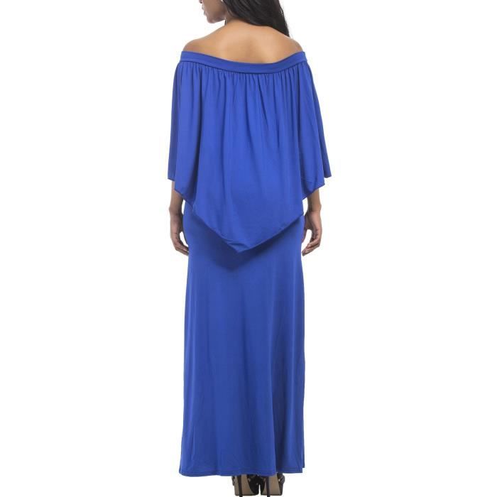 robe ete bleu roi