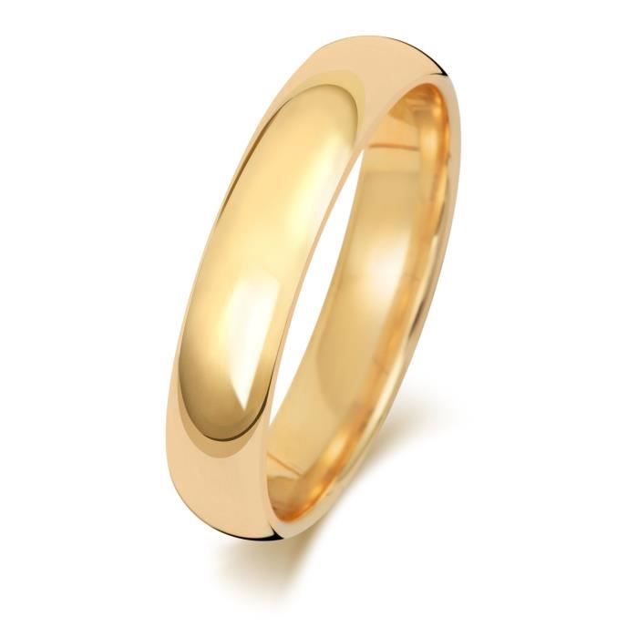 Alliance Homme-Femme 4mm Confort Or 9k 31037