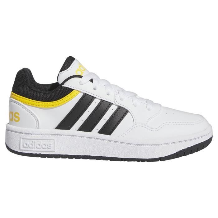 adidas Hoops Shoes-Low, FTWR White-Core Black-Bold Gold, EU