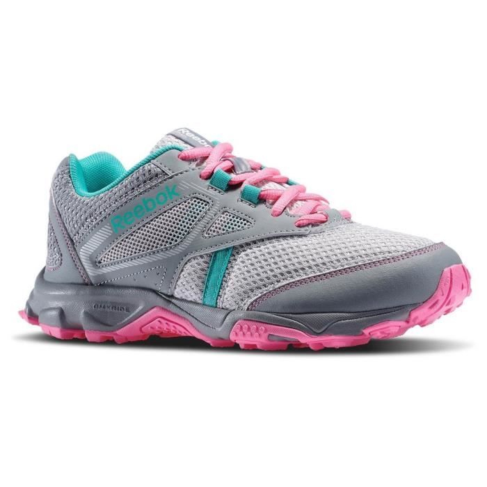 REEBOK - Chaussures de sport TRAIL VOYAGER RS GRIS / ROSE / VERT - Achat / Vente basket - Soldes 