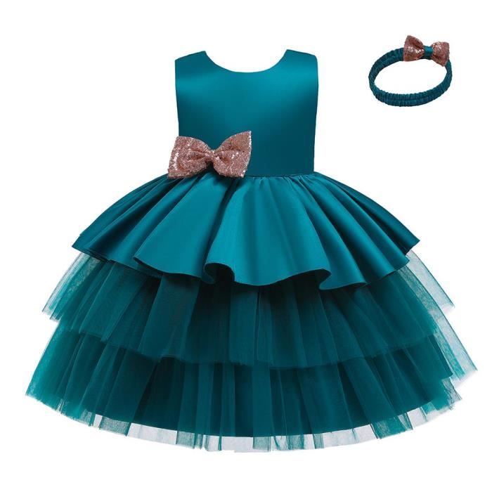 Jupe tulle bleu marine fille sale