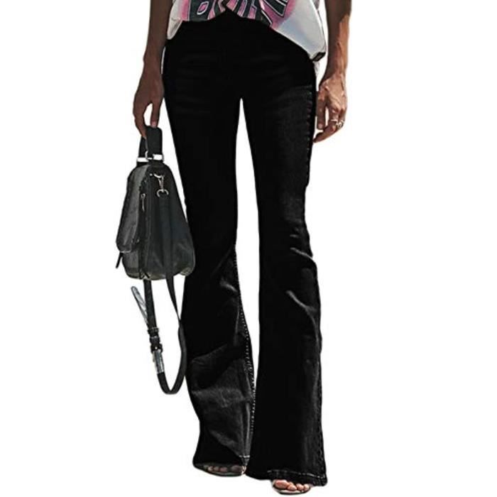 Charcoal Denim Distressed Knee Extra Long Jeans - Ivelisse
