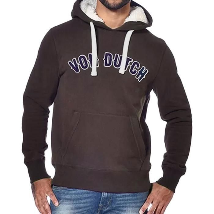 Sweat polaire store capuche homme
