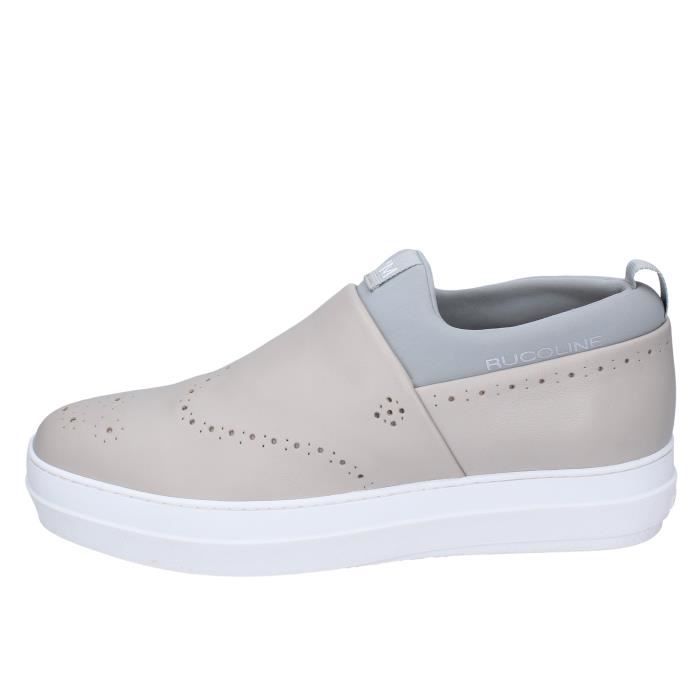 Chaussures de vélo blancs Shimano pour homme