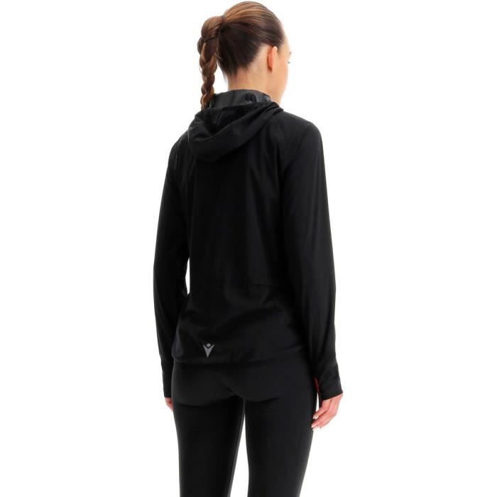 Veste de running femme Macron Run noir taille S Noir